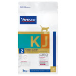 Virbac veterinary hpm kidney & joint support kj2 pour chat - 3 kg