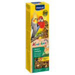 Vitakraft crackers pour grande perruche 2 friandises miel / eucalyptus