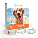 Weenect traceur gps pour animaux xs pour chiens, blanc