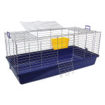 Cage skyline maxi xxl pour lapin et cochon d'inde - l119 x l59 x h47 cm