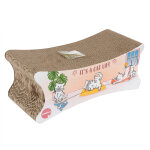 Zoolove griffoir 2 en 1 pour chat - l 50 x l 22 x h 20 cm