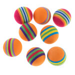 Zooplus basics lot de balles de jeu pour chats 8 balles