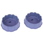 Zooplus basics bols pour chats, rond 2x300ml chat