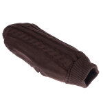 Zooplus basics pullover pour chien brun env. 45 cm longueur du dos chien