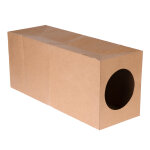 Zooplus basics tunnel en papier pour chats 27x22x65cm Zooplus basics tunnel en papier pour chats 27x22x65cm