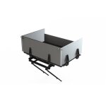 3s lift plateforme de monte - matriaux rotative ? 120 x 80 x 34 cm