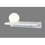 Acb applique murale led avec chargeur  induction sylvana