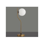 Acb lampe  poser en mtal et verre maui 15 x 55 cm