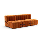 Ambivalenz curt canap� modulable 3 places en tissu curt ? 204 x 102 x 68 cm