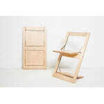 Ambivalenz fl�pps chaise pliante design en bois fl�pps ? 47 x 45 x 75 cm