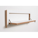 Ambivalenz flpps tagre murale design en bois flpps ? 80 x 18 x 27 cm