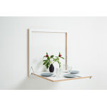 Ambivalenz fl�pps table murale rabattable en bois fl�pps ? 80 x 71 x 80 cm