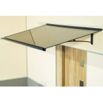 Arctom marquise pour porte d?entr�e aluminium et composite ? virgo