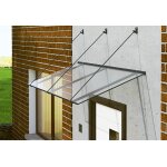 Arctom marquise pour porte d?entre aluminium et polycarbonate ? bolero xl
