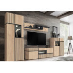 Asm ensemble meuble tv et meubles de salon en bois ? cross