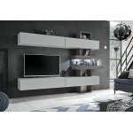 Asm ensemble meuble tv suspendu tokyo 250 x 180 cm