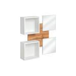 Asm tagres murales en bois + miroirs easy 100 x 20 x 100 cm