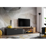 Asm grand meuble tv en bois ? maze ii