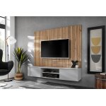 Asm meuble tv en bois et parement mural ? xari