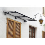 Auvent de porte aquila 205, 5 x 91, 5 cm gris palram - canopia