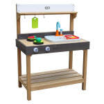 Axi cuisine en bois pour enfant rosa intrieur et extrieur - taille intermdiaire