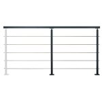 Burger garde - corps intrieur ou extrieur en acier et inox universo ? 2 m