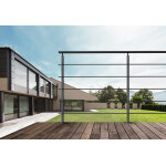 Burger garde - corps intrieur ou extrieur en aluminium prestio ? 2 m