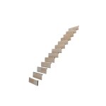 Burger kit de contremarches en bois de h�tre pour escalier nostra