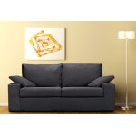 Canap� home canap� 3 places fixe en tissu 193 cm kenya (pls coloris)