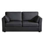 Canap� home canap� 3 places en tissu earl 90 x 185 cm