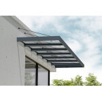 Canopia marquise de porte en aluminium et acrylique sophia xl 7000 (6, 60 m)