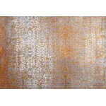 Carving tapis de salon rectangulaire en viscose - eco