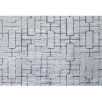 Carving tapis de salon rectangulaire en viscose - zarco