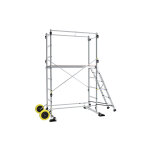 Centaure �chafaudage de jardin en aluminium avec roues increvables garden?up 3, 4 m