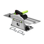 Constructor scie circulaire plongeante 1400 w avec rail de guidage ? 19 cm