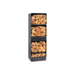 Cookking range - bches intrieur en acier vento - 40 x 30 x 120 cm