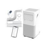 Cool clima climatiseur mobile r�versible connect� 9000 btu + t�l�commande