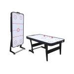 Cougar table de air hockey pliable en bois ? 183 x 91 x 79 cm