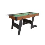 Devessport billard pliable en bois - 76 x 152 x 78 cm