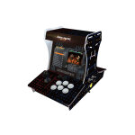 Devessport borne d?arcade bartop double �cran 6296 jeux ? 34 x 29 x 47 cm