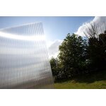 Dhaze plaque polycarbonate alv�olaire transparent 32 mm - 1, 25 x 2 � 4, 5 m