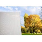 Dhaze plaque polycarbonate alv�olaire transparent et opaque 16 mm - 0, 98 x 4 m (d�s 10)