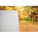 Dhaze plaque polycarbonate alvolaire transparent et opaque 32 mm - 1, 25 x 3 m (ds 10)
