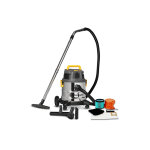 Elem technic aspirateur � eau et poussi�res 1 600 w en inox ? 20 l