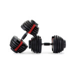 Ellipse paire d?halt�res ajustables entre 2 et 24 kg