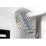 Fantozzi scale srl escalier escamotable en acier galvanis� 276 � 300 cm ? aci svezia