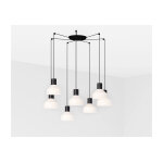 Faro luminaire suspension en m�tal 7 ampoules - kombo