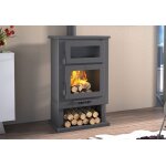Fm calefaccion chemin�e po�le � bois + four + b�cher 11 kw ch - 3