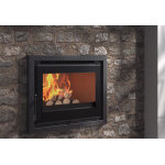 Fm calefaccion insert  bois double combustion en acier fyr ? 12, 5 kw