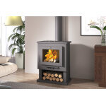 Fm calefaccion pole  bois double combustion avec bcher et chauffe - plat 11 kw ? ch - 1